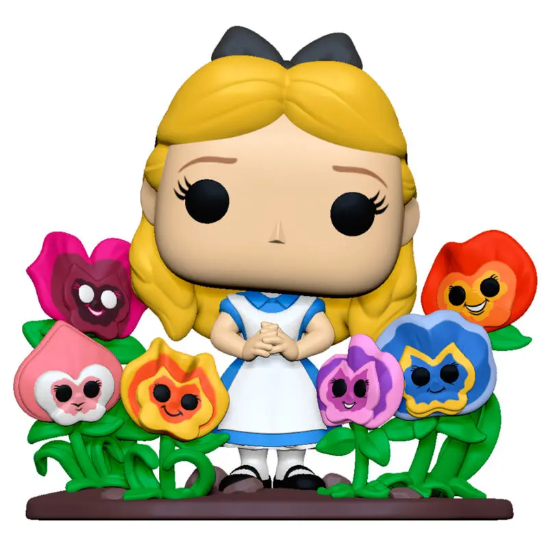 Alice in Wonderland POP! Deluxe Vinyl Figure Alice w/Flowers 10 cm termékfotó