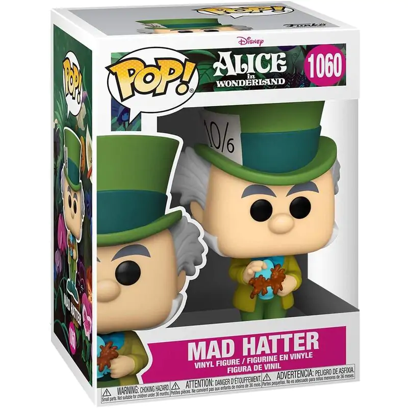 Alice in Wonderland POP! Disney Vinyl Figure Mad Hatter 9 cm termékfotó