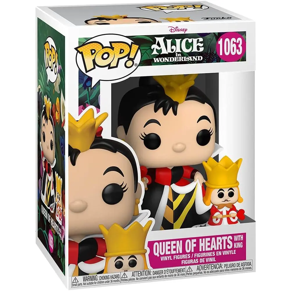 Alice in Wonderland POP! & Buddy Vinyl Figure Queen w/King 9 cm product photo