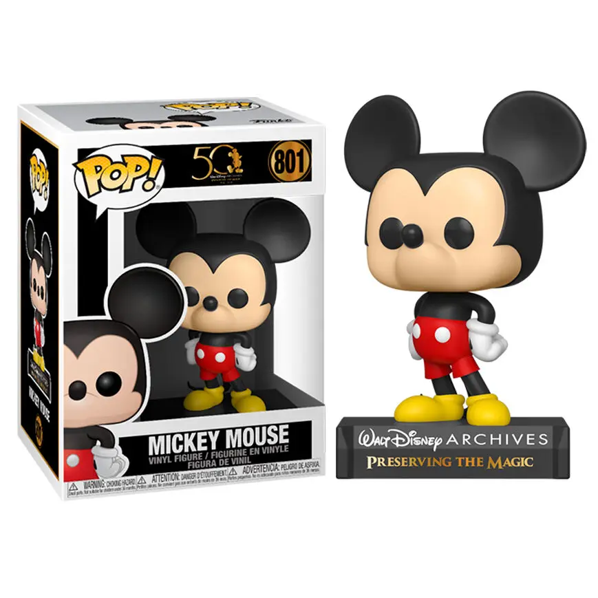 Mickey Mouse POP! Disney Archives Vinyl Figure Current Mickey 9 cm product photo
