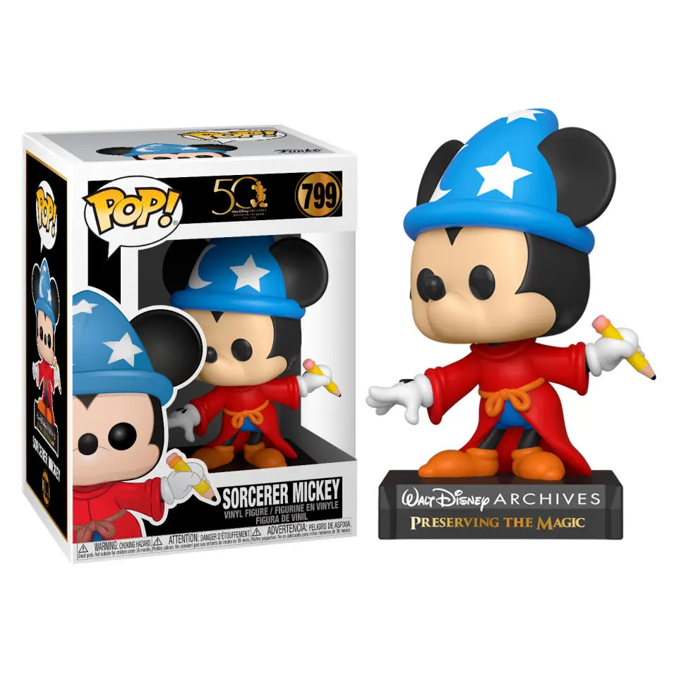 Mickey Mouse POP! Disney Archives Vinyl Figure Apprentice Mickey 9 cm product photo