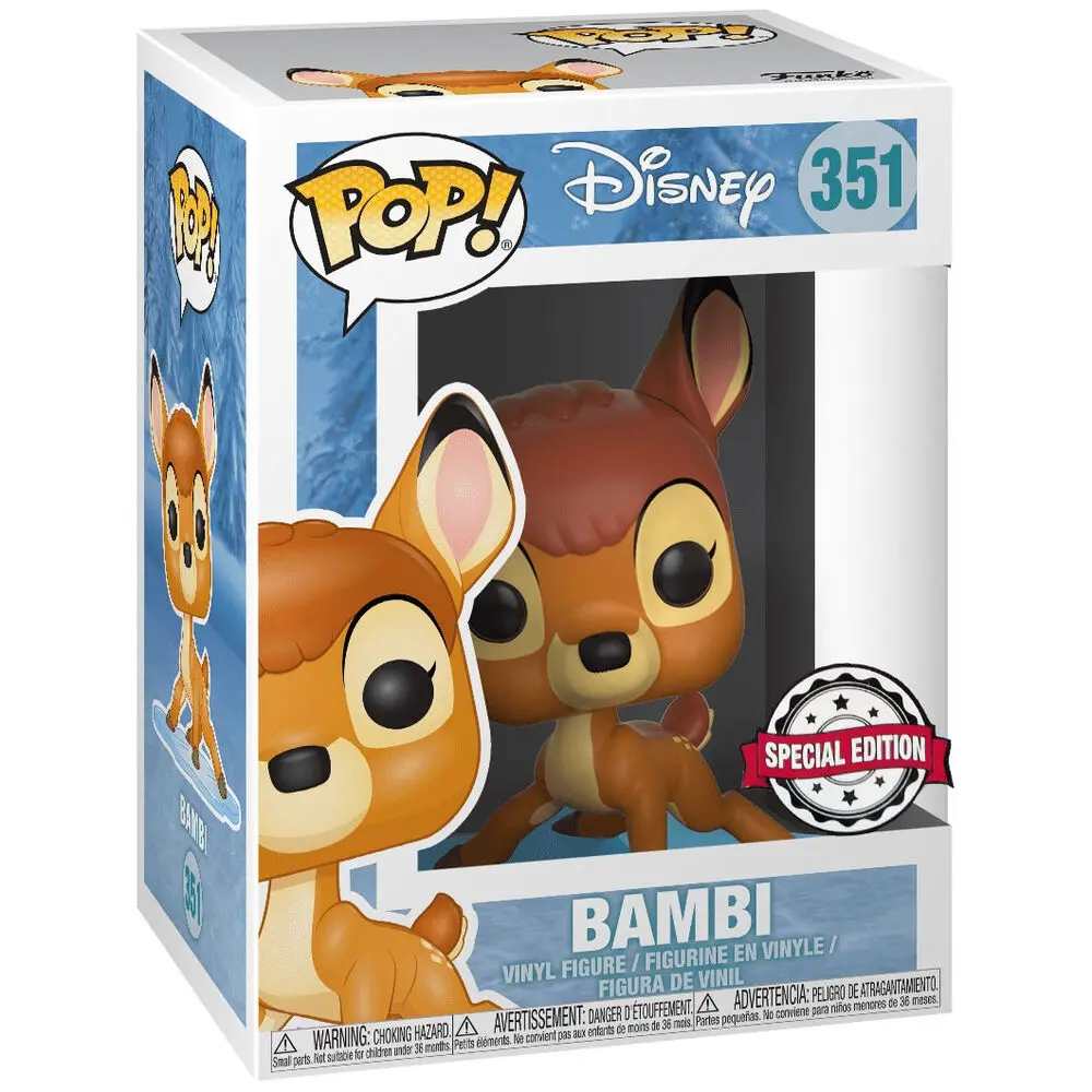 POP figure Disney Bambi Snowflake Mountain exclusive product photo