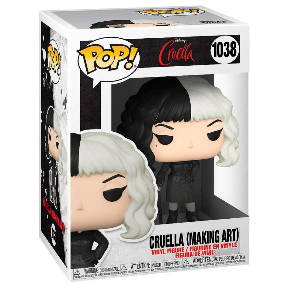 Cruella POP! Disney Vinyl Figure Cruella (Making Art) 9 cm termékfotó