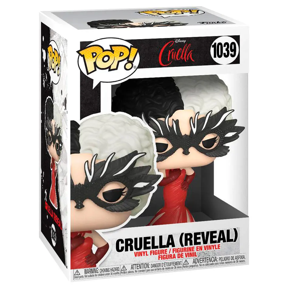 Cruella POP! Disney Vinyl Figure Cruella (Reveal) 9 cm termékfotó