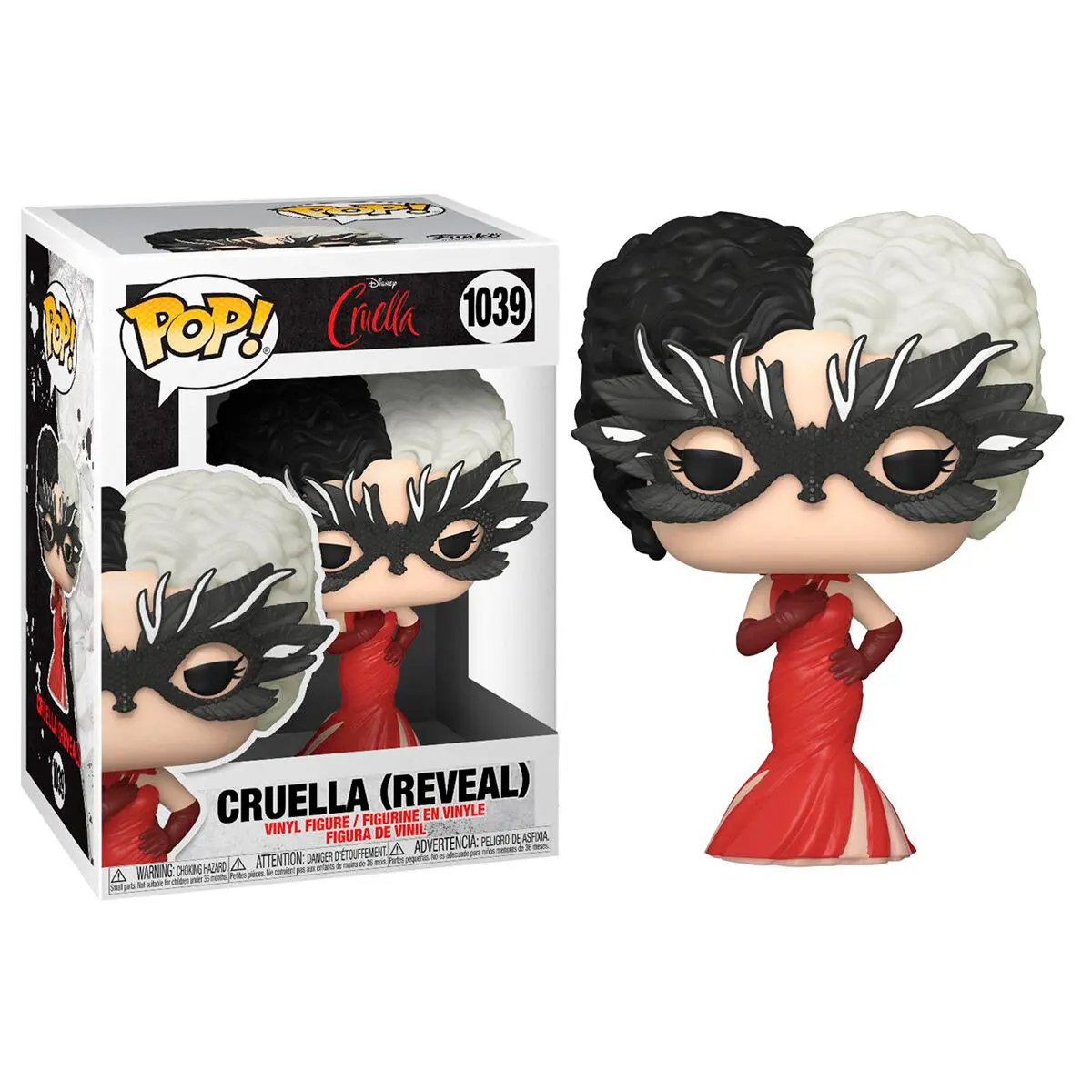 Cruella POP! Disney Vinyl Figure Cruella (Reveal) 9 cm termékfotó