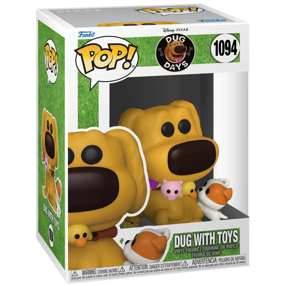 Dug Days POP! Disney Vinyl Figure Dug w/toys 9 cm termékfotó