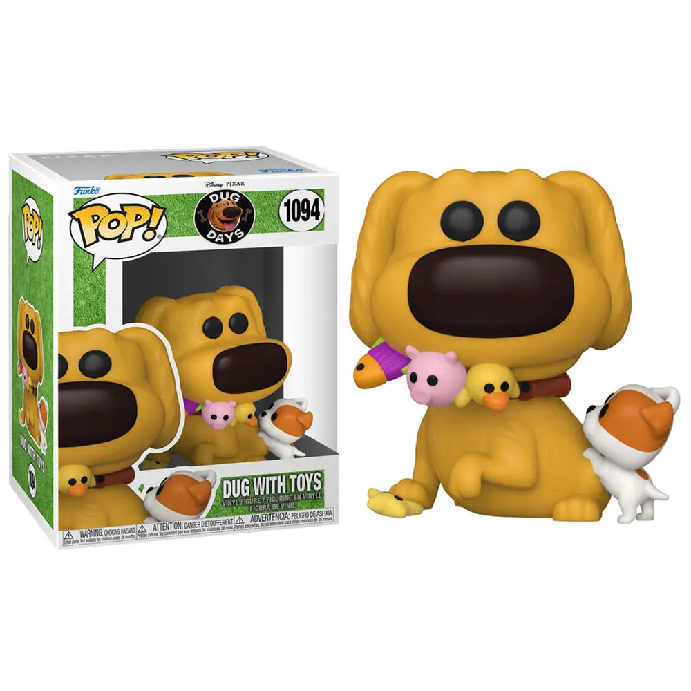 Dug Days POP! Disney Vinyl Figure Dug w/toys 9 cm termékfotó