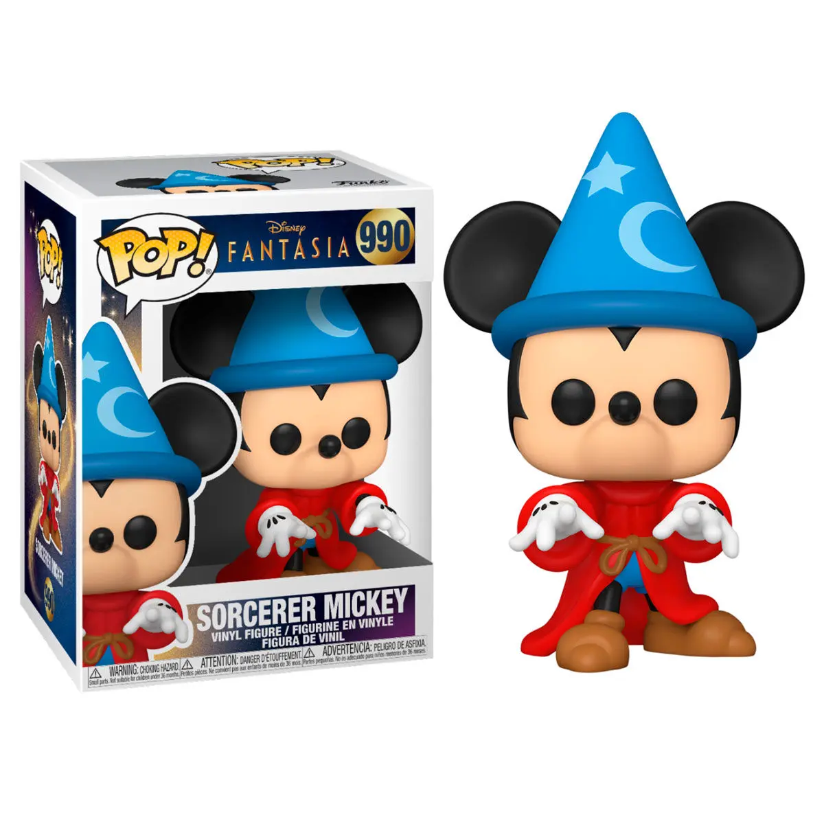 Fantasia 80th Anniversary POP! Disney Vinyl Figure Sorcerer Mickey 9 cm product photo