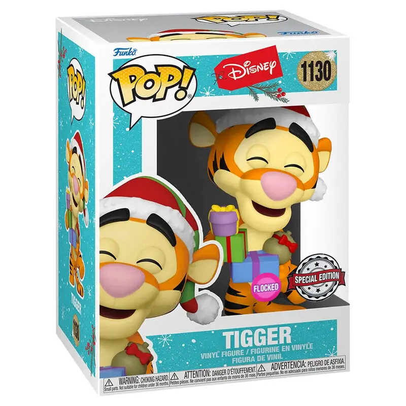 Winnie the Pooh POP! Disney Vinyl Figure Tigger (Flocked) 9 cm product photo