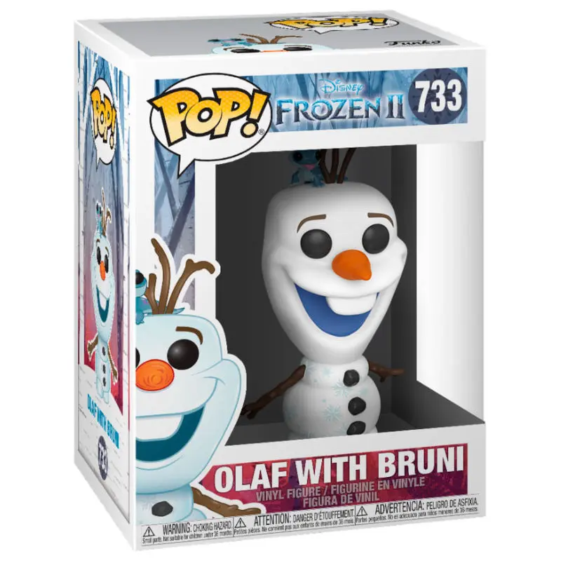 Frozen 2 POP! Disney Vinyl Figure Olaf &amp; Bruni 9 cm product photo