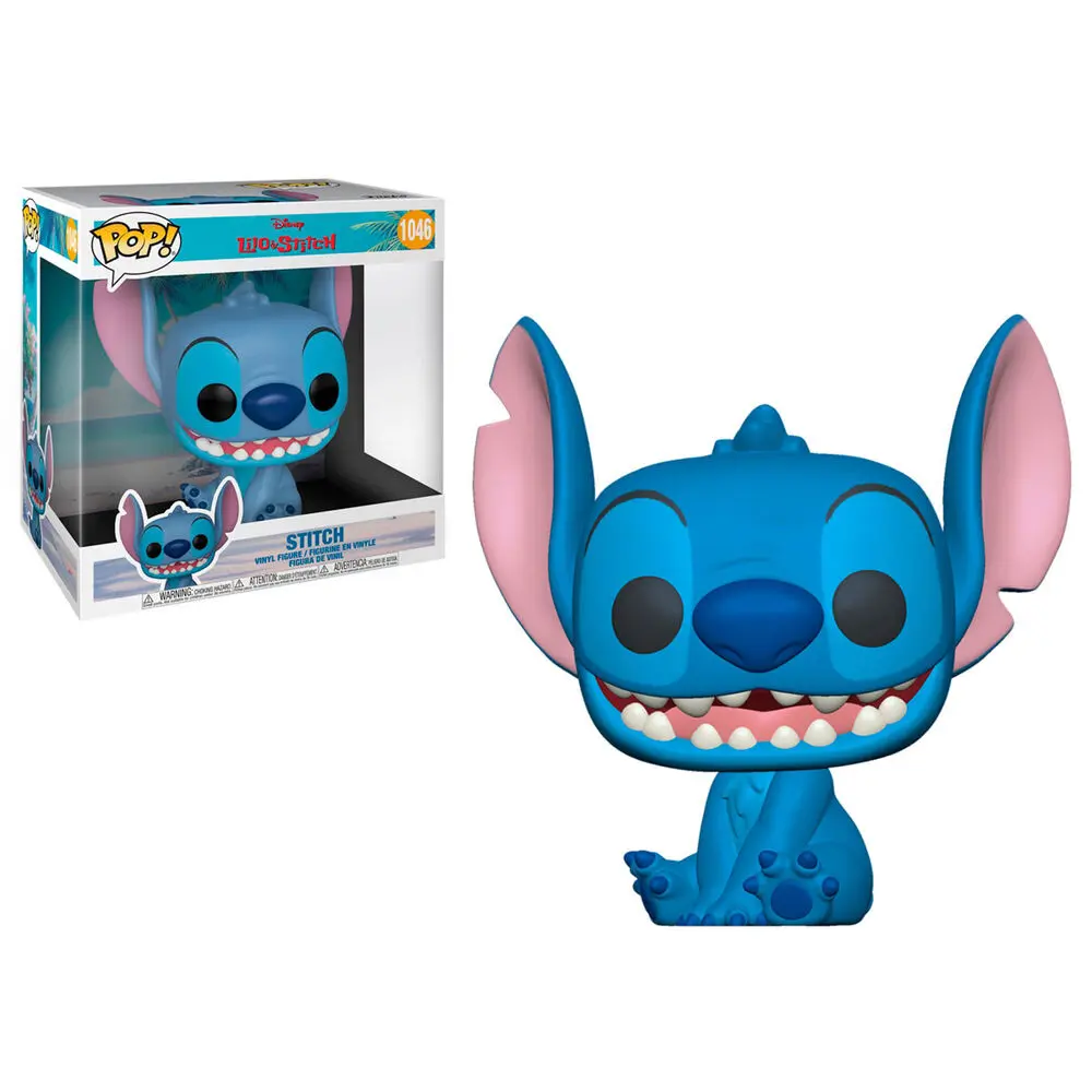 Lilo & Stitch Super Sized Jumbo POP! Games Vinyl Figure Stitch 25 cm termékfotó