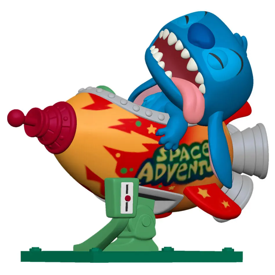 Lilo & Stitch POP! Rides Vinyl Figure Stitch in Rocket 15 cm termékfotó