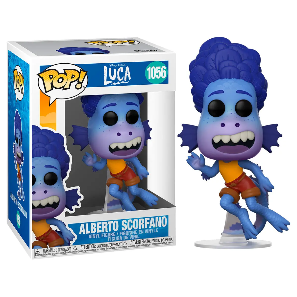 Luca POP! Disney Vinyl Figure Alberto (Seemonster) 9 cm product photo