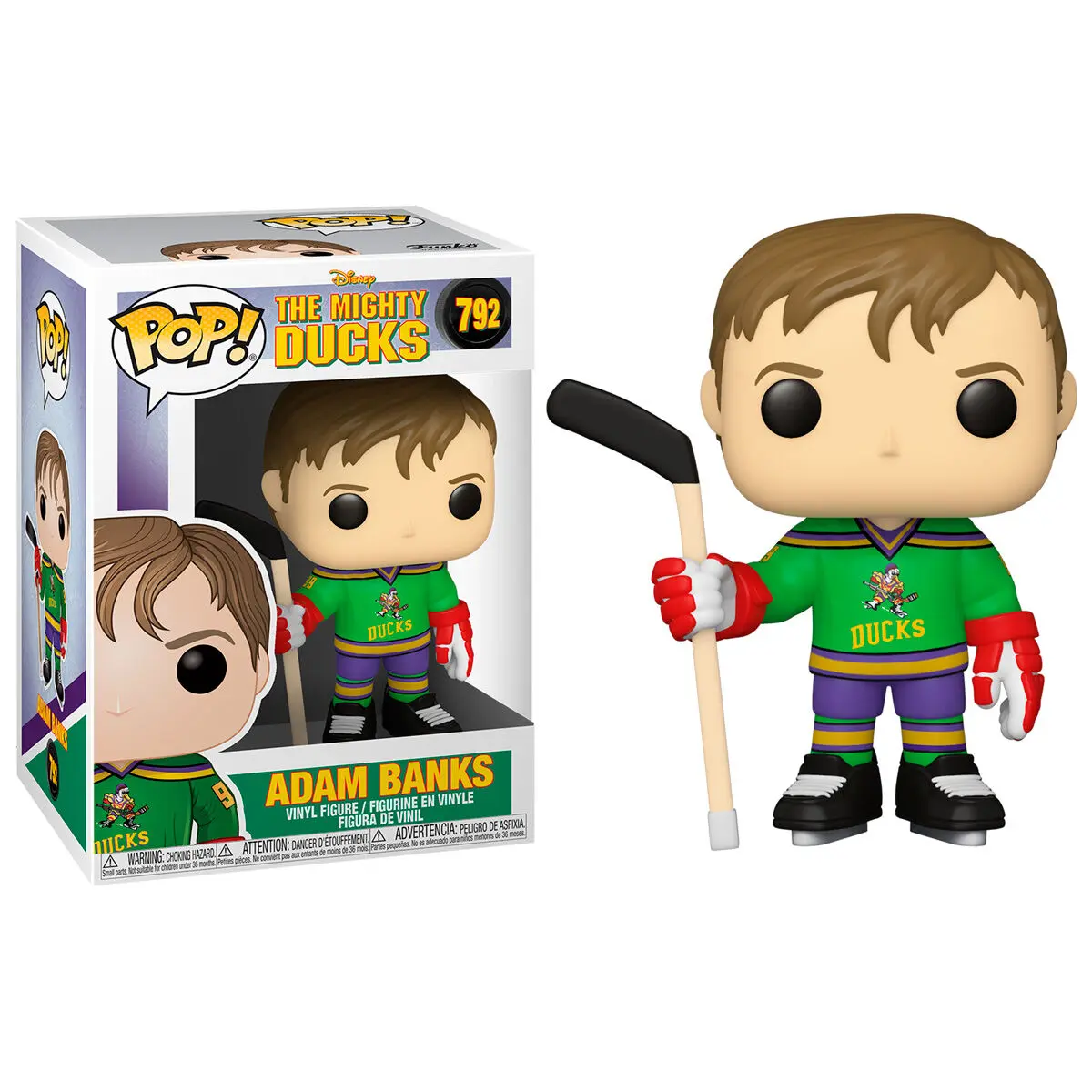 Mighty Ducks POP! Disney Vinyl Figure Adam Banks 9 cm product photo