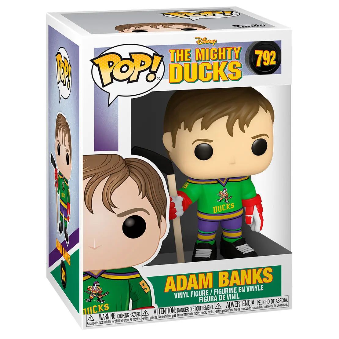 Mighty Ducks POP! Disney Vinyl Figure Adam Banks 9 cm product photo