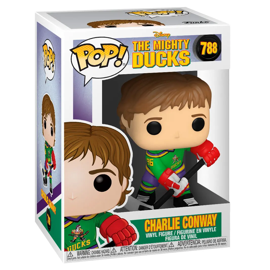 Mighty Ducks POP! Disney Vinyl Figure Charlie Conway 9 cm product photo