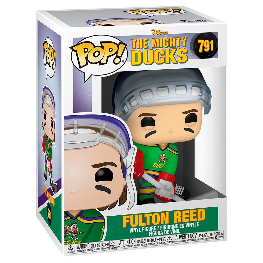 Mighty Ducks POP! Disney Vinyl Figure Fulton Reed 9 cm product photo