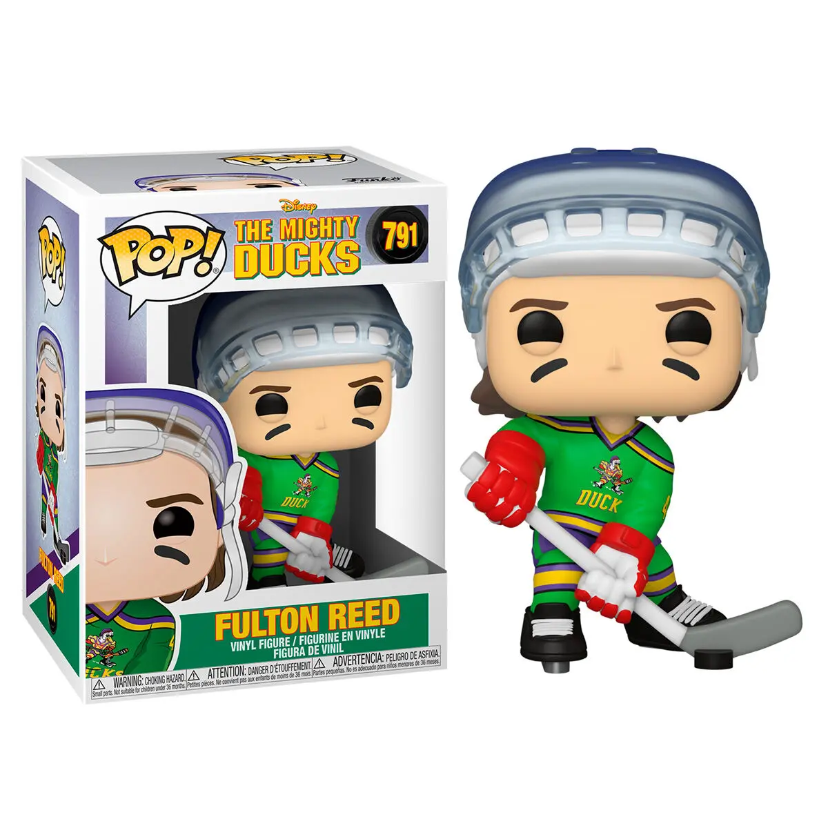 Mighty Ducks POP! Disney Vinyl Figure Fulton Reed 9 cm product photo