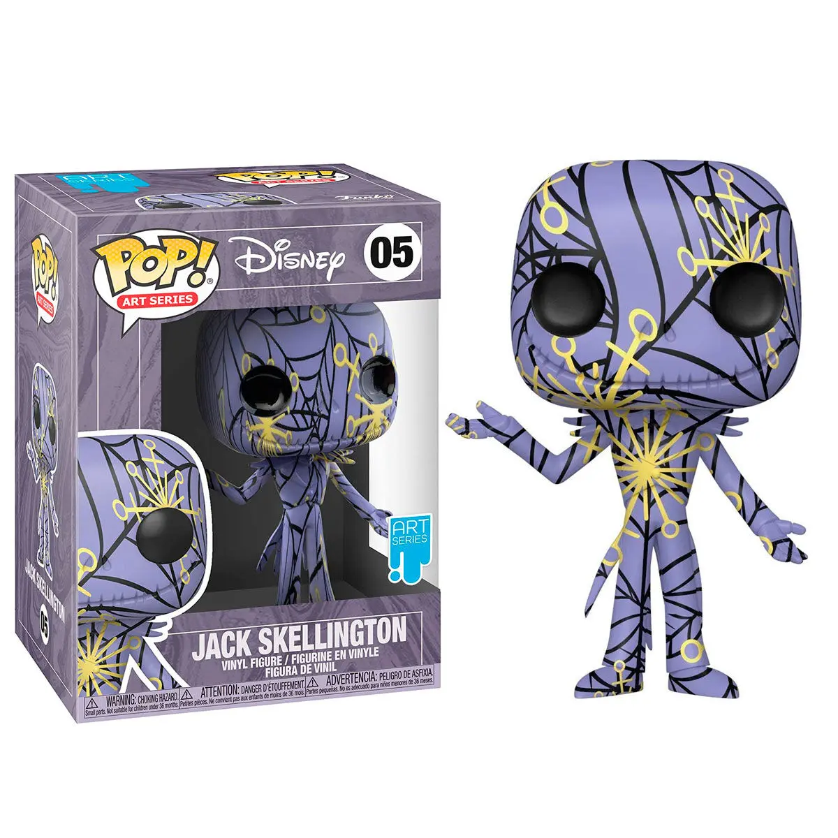 Nightmare before Christmas POP! Disney Artist Series Vinyl Figure Jack w/ Case 9 cm termékfotó