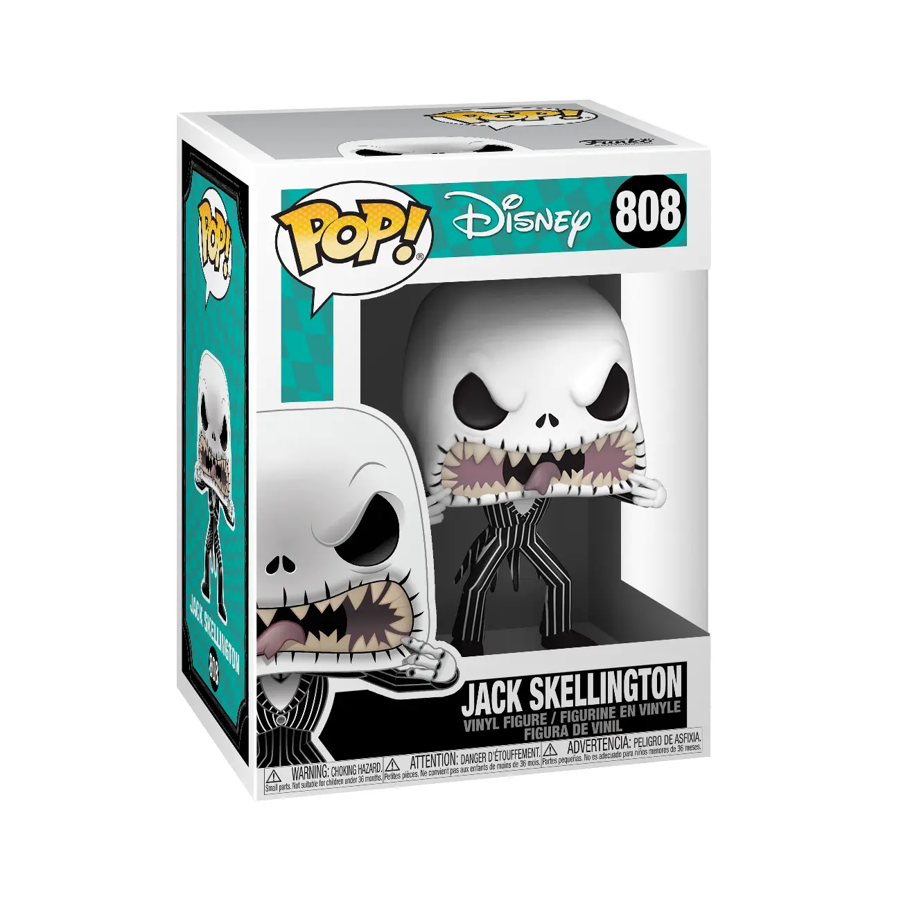 Nightmare before Christmas POP! Disney Vinyl Figure Jack (Scary Face) 9 cm product photo