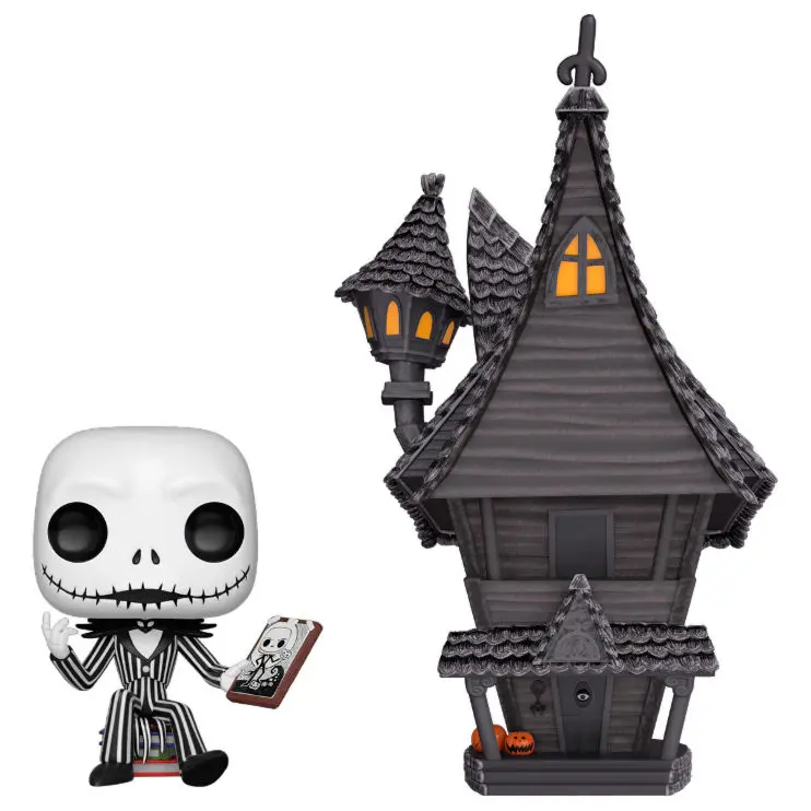 Nightmare before Christmas POP! Town Vinyl Figure Jack &amp; Jack's House 9 cm product photo