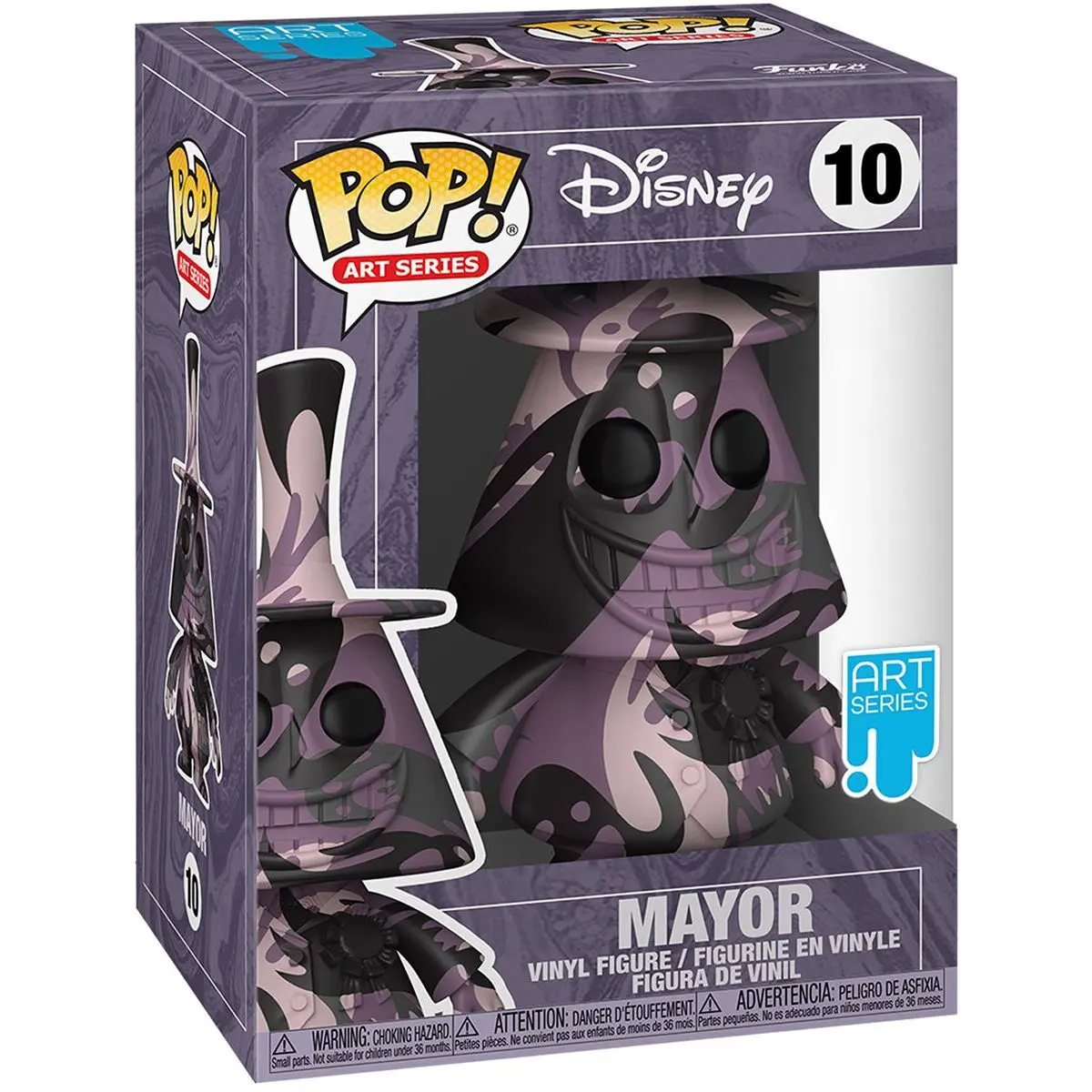 Nightmare before Christmas POP! Disney Artist Series Vinyl Figure Mayor 9 cm product photo