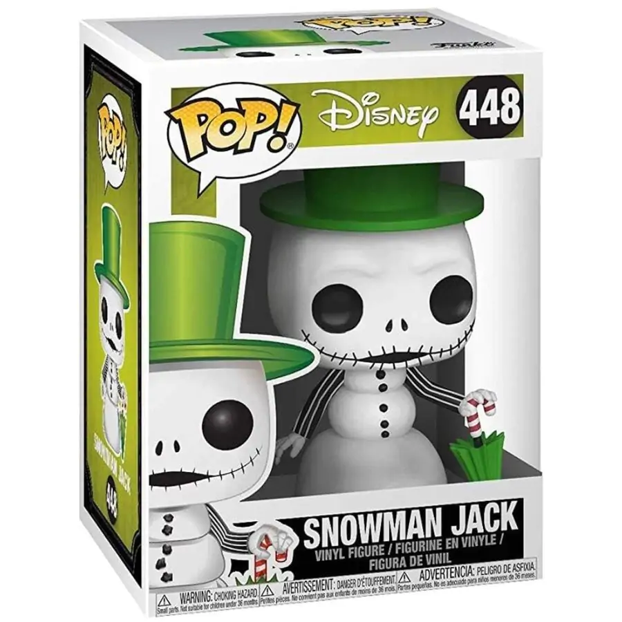 Nightmare before Christmas POP! Movies Vinyl Figure Snowman Jack 9 cm product photo