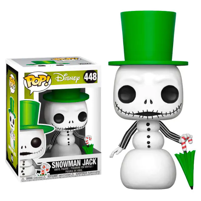 Nightmare before Christmas POP! Movies Vinyl Figure Snowman Jack 9 cm product photo