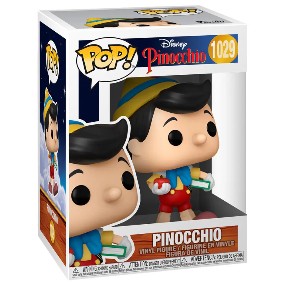 Pinocchio 80th Anniversary POP! Disney Vinyl Figure School Bound Pinocchio 9 cm product photo