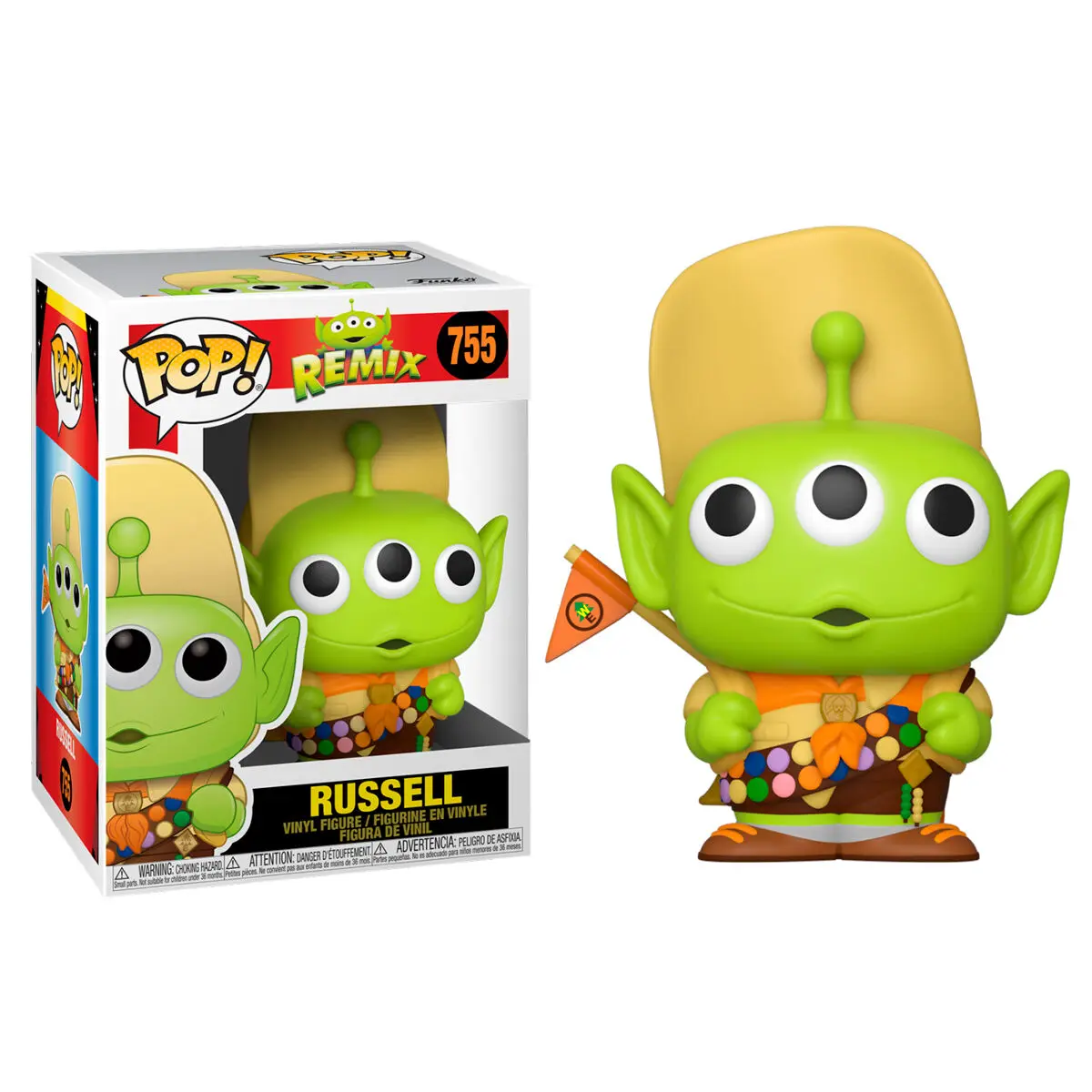 POP figure Disney Pixar Alien as Russel product photo