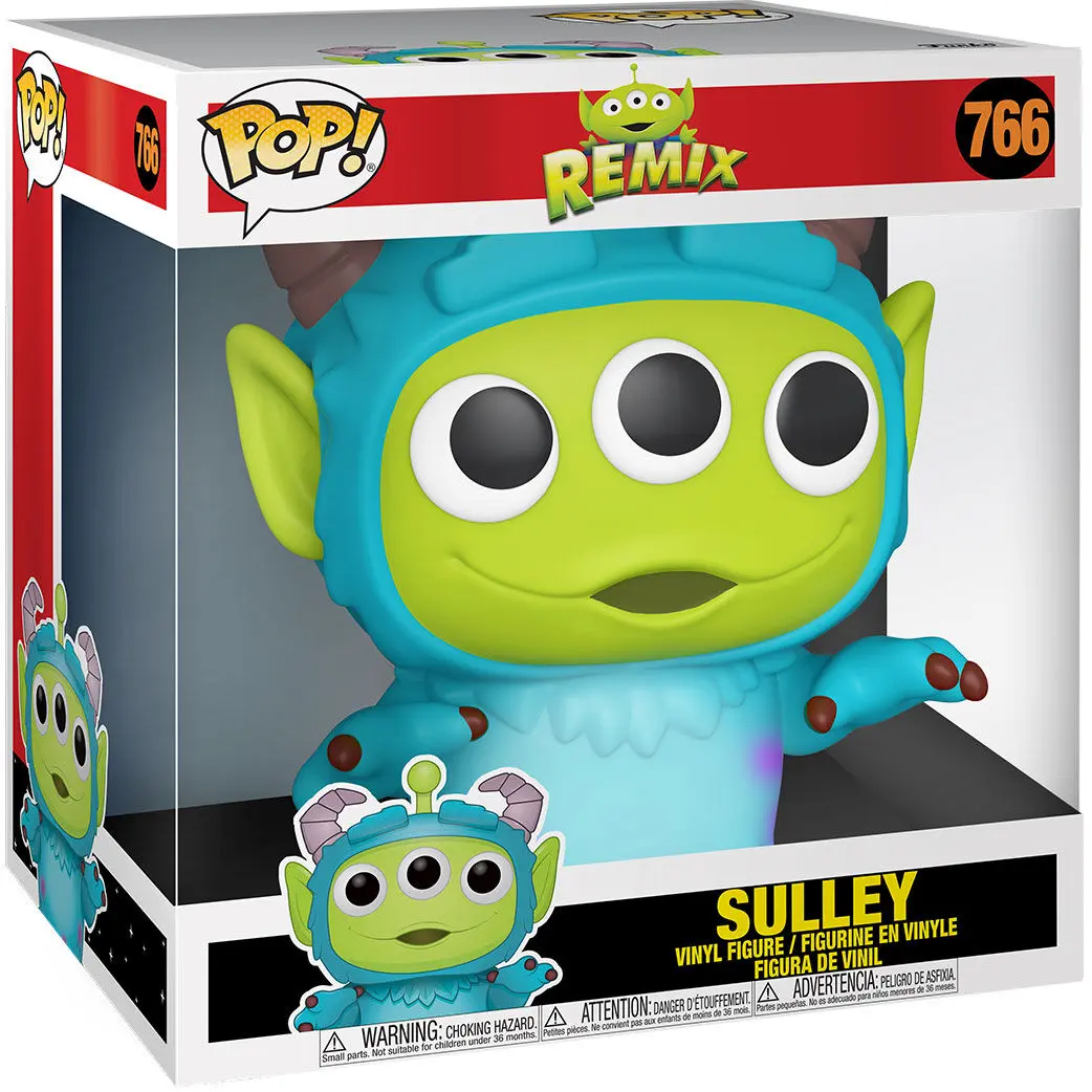 Pixar Super Sized POP! Disney Vinyl Figure Alien as Sully 25 cm product photo