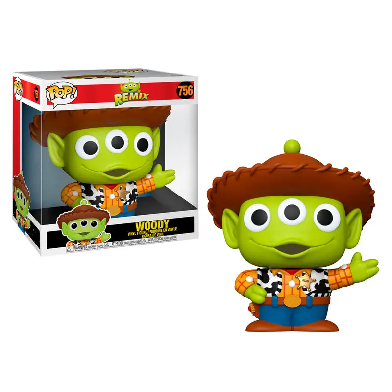 POP figure Disney Pixar Alien Remix Woody 25cm product photo