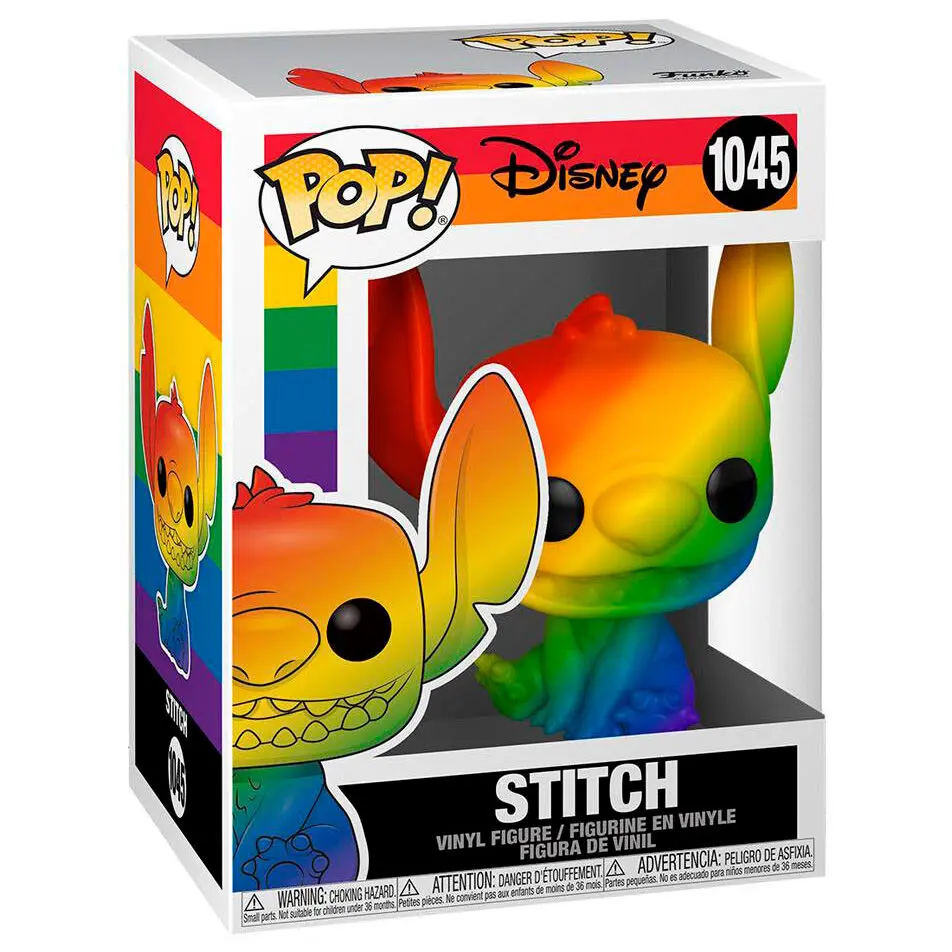 Lilo & Stitch POP! Pride Vinyl Figure Stitch (RNBW) 9 cm product photo