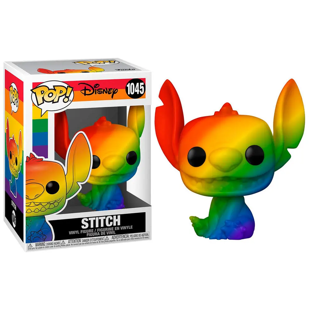 Lilo & Stitch POP! Pride Vinyl Figure Stitch (RNBW) 9 cm product photo