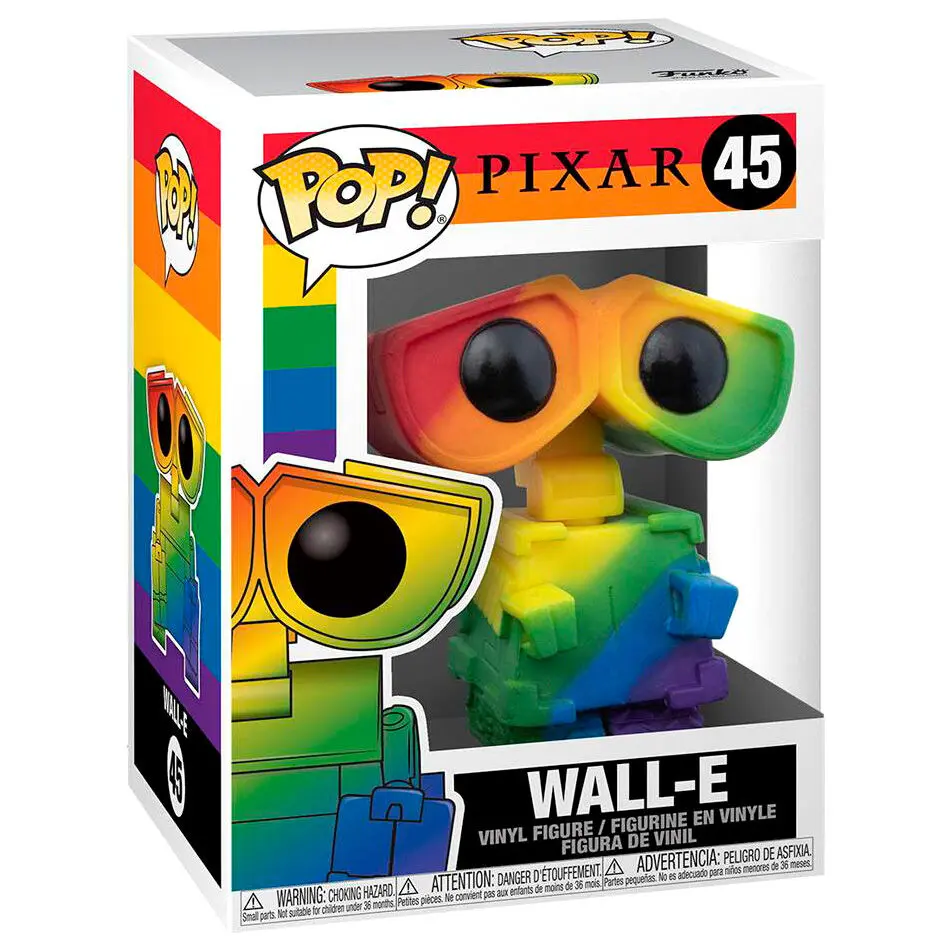 Wall-E POP! Pride Vinyl Figure Wall-E (RNBW) 9 cm product photo