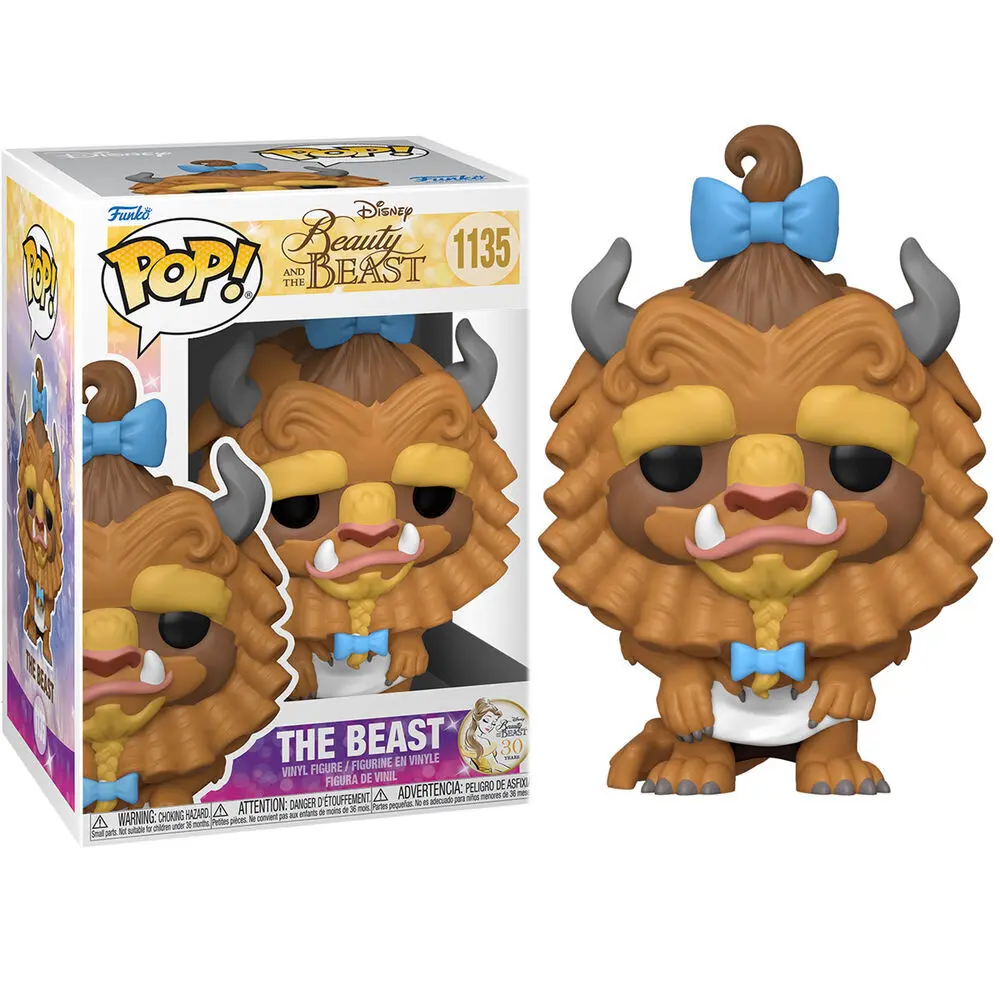 Beauty and the Beast POP! Movies Vinyl Figure Beast w/Curls 9 cm termékfotó