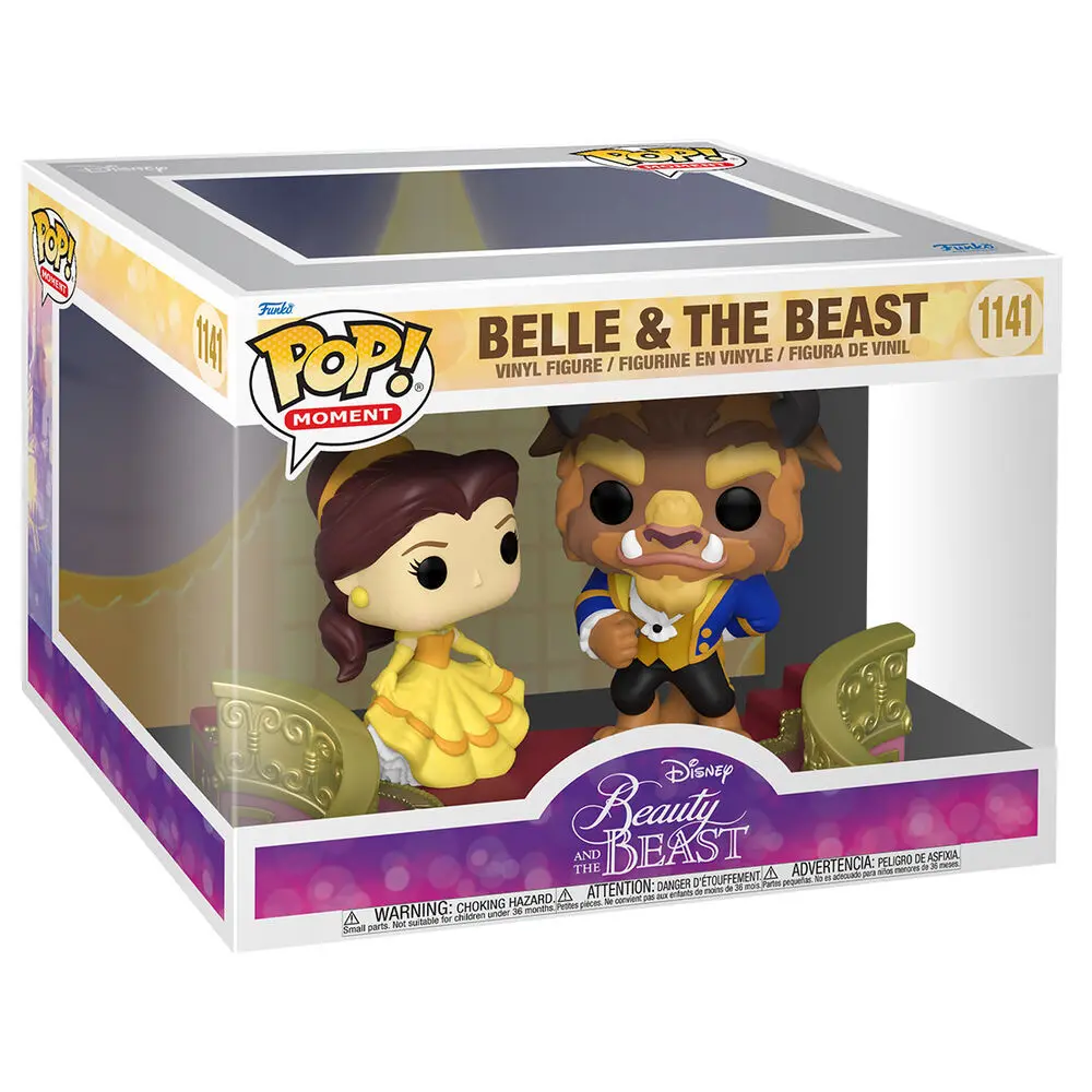 Beauty and the Beast POP Moment! Vinyl Figures 2-Pack Formal Belle &amp; Beast 9 cm product photo