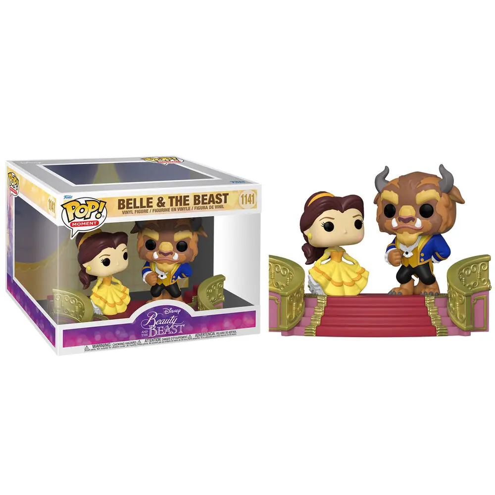 Beauty and the Beast POP Moment! Vinyl Figures 2-Pack Formal Belle &amp; Beast 9 cm product photo