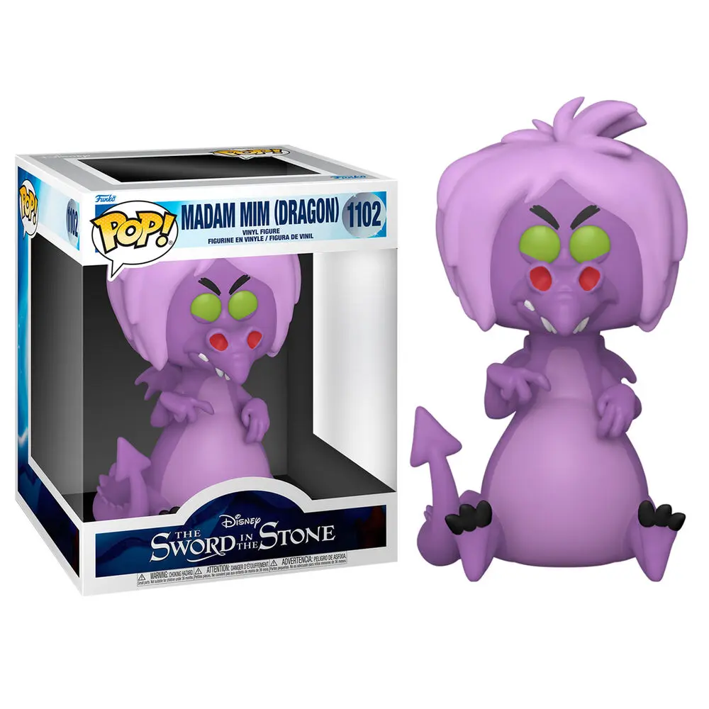 POP figure Disney The Sword in the Stone Mim as Dragon 15cm termékfotó