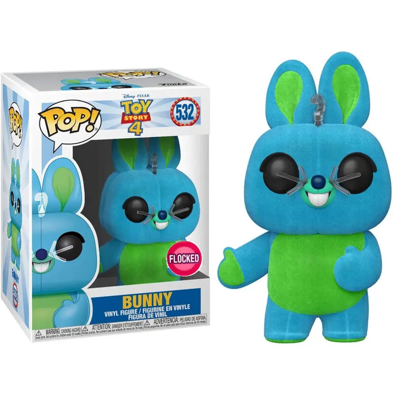 POP figure Disney Toy Story 4 Bunny Flocked Exclusive product photo