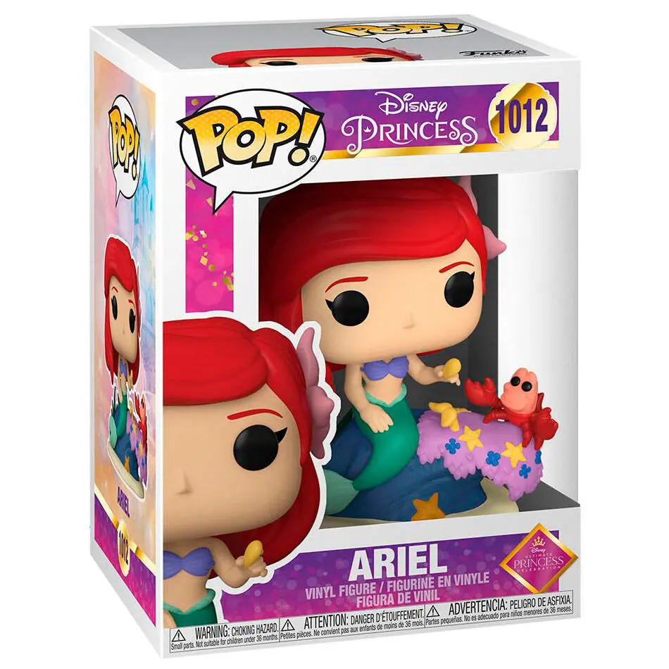 Disney: Ultimate Princess POP! Disney Vinyl Figure Ariel 9 cm termékfotó