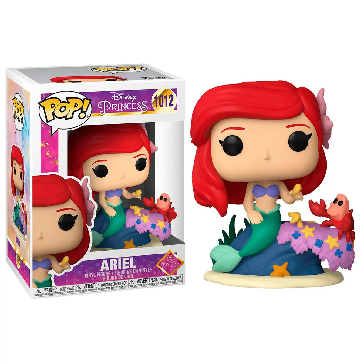 Disney: Ultimate Princess POP! Disney Vinyl Figure Ariel 9 cm product photo