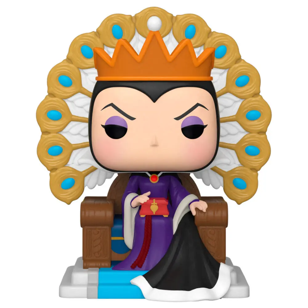 Disney POP! Deluxe Villains Vinyl Figure Evil Queen on Throne 9 cm termékfotó