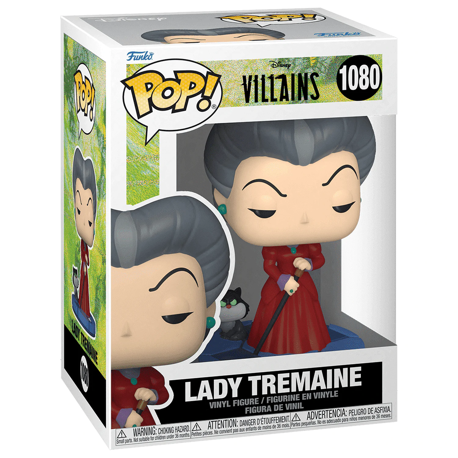 Disney: Villains POP! Disney Vinyl Figure Lady Tremaine 9 cm product photo