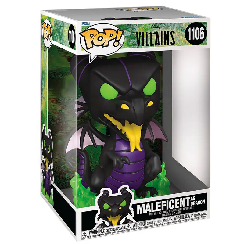 Disney: Villains Super Sized Jumbo POP! Vinyl Figure Maleficent Dragon 25 cm product photo