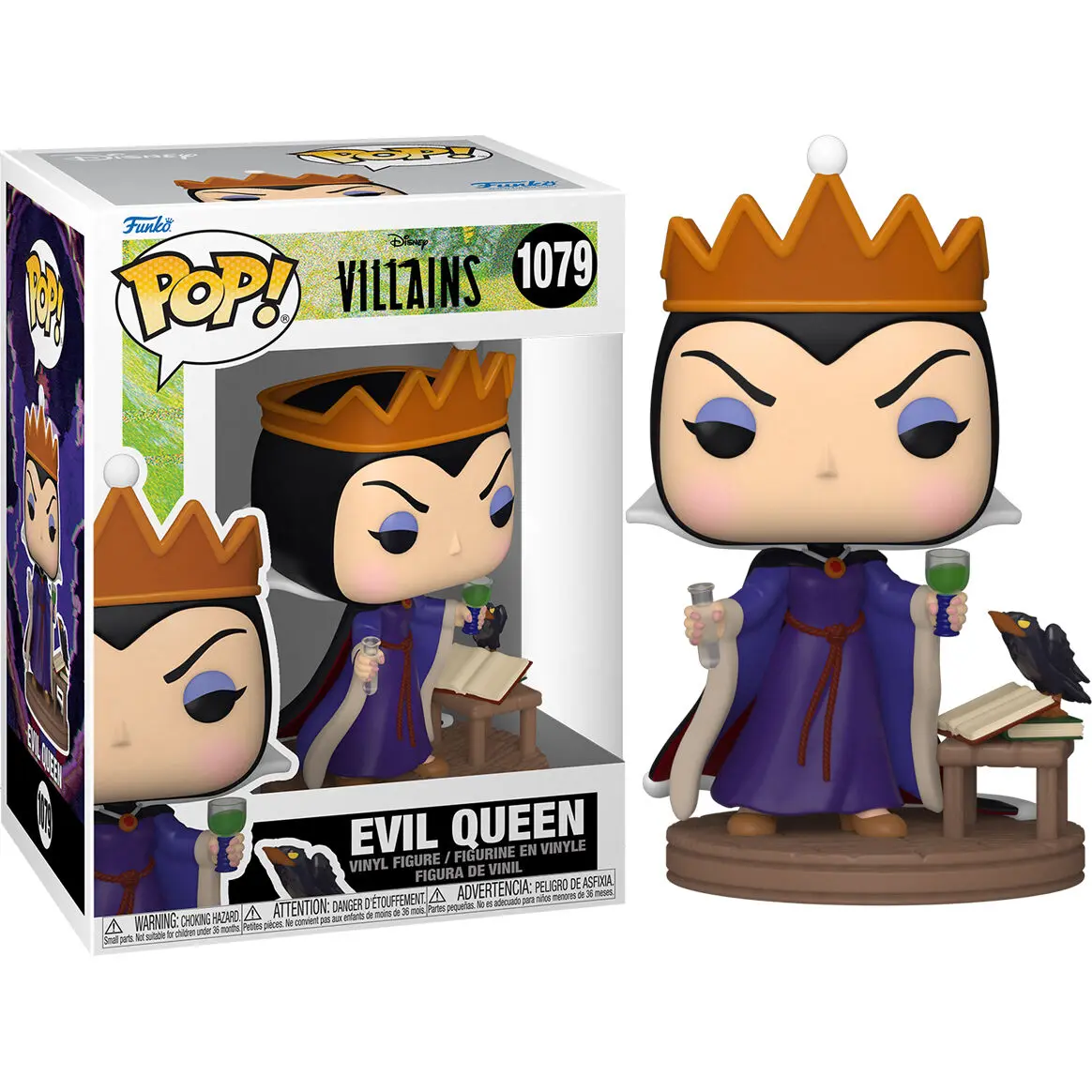 Disney: Villains POP! Disney Vinyl Figure Queen Grimhilde 9 cm termékfotó