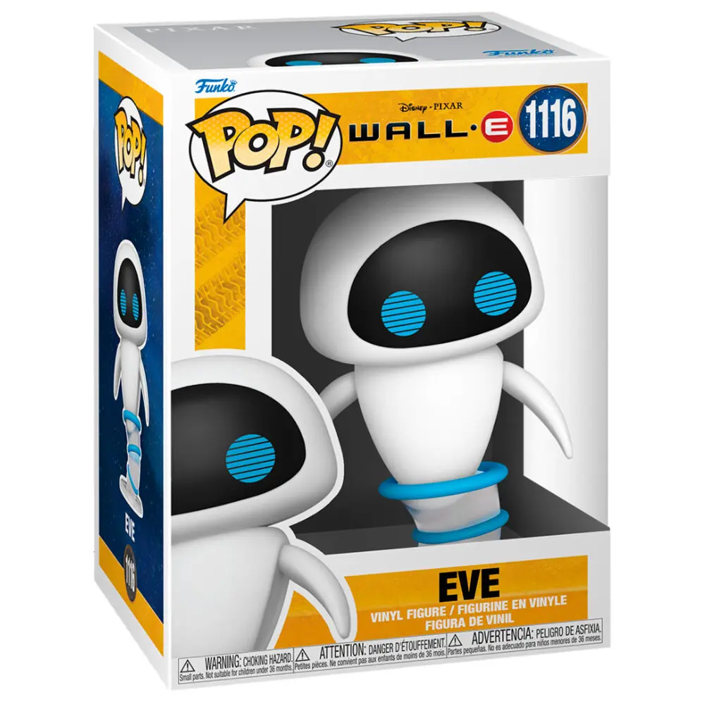 Wall-E POP! Movies Vinyl Figure Eve Flying 9 cm termékfotó