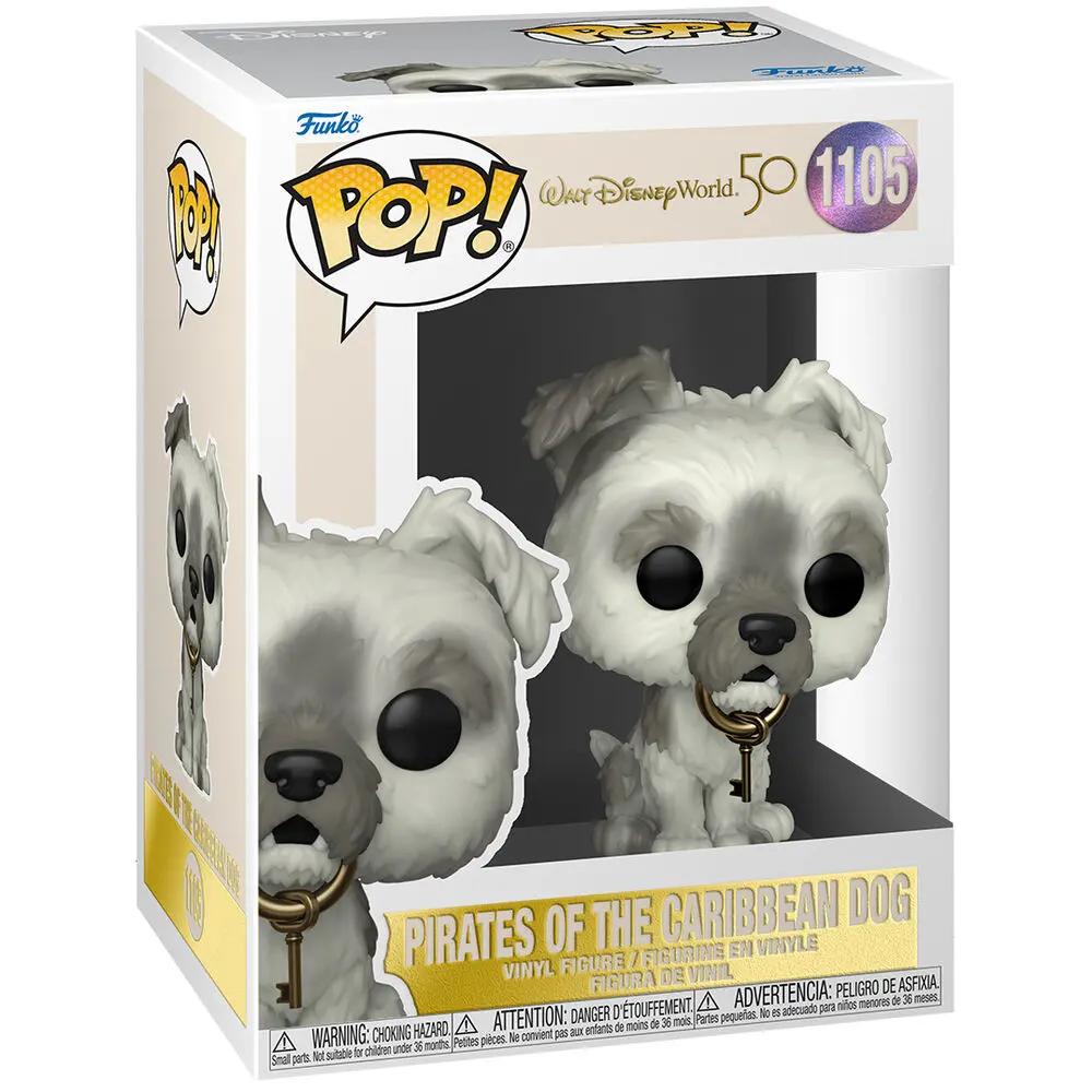 Walt Disney World 50th Anniversary POP! Vinyl Figure Pirates of the Caribbean Dog w/Keys 9 cm termékfotó