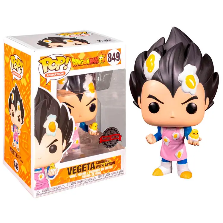 POP figure Dragon Ball Super Vegeta Cooking with Apron Exclusive termékfotó