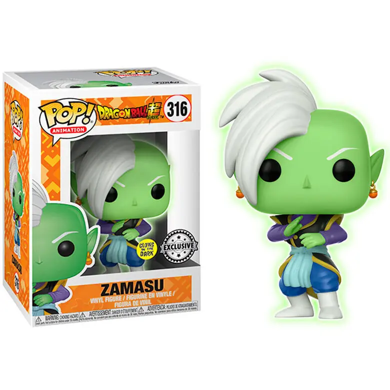 Dragon Ball Super POP! Animation Vinyl Figure Zamasu (Glow) 9 cm product photo
